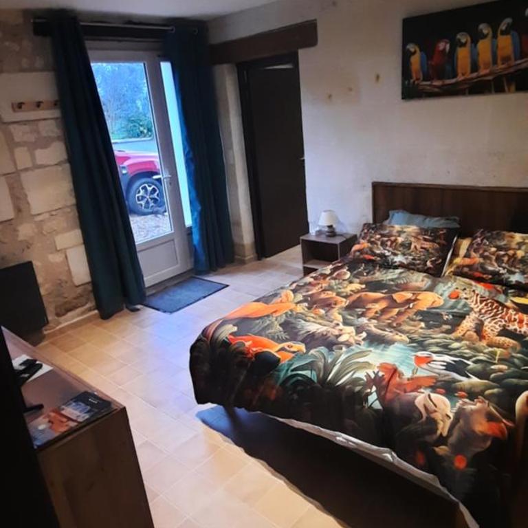Les mimosas - Doppel-/Zweibettzimmer mit eigenem Bad - 5