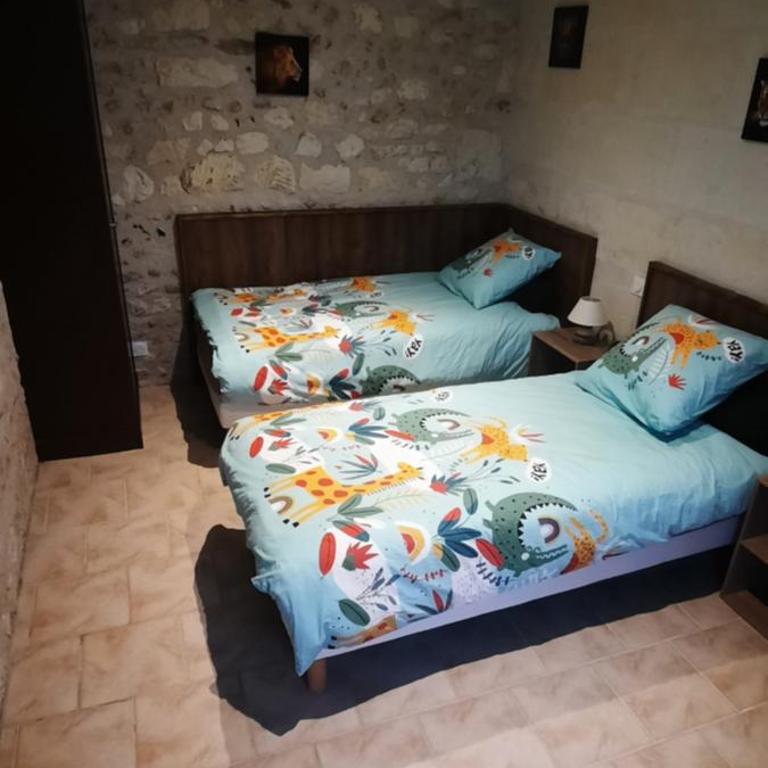 Les mimosas - Doppel-/Zweibettzimmer mit eigenem Bad - 10