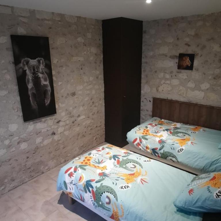 Les mimosas - Doppel-/Zweibettzimmer mit eigenem Bad - 12