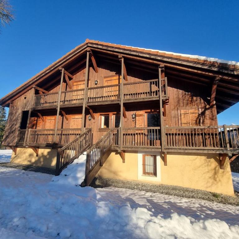 Chalet rénové 3 étoiles, 14 pers, vue Mont Blanc, Wifi - Chalet 3 Chambres - 21