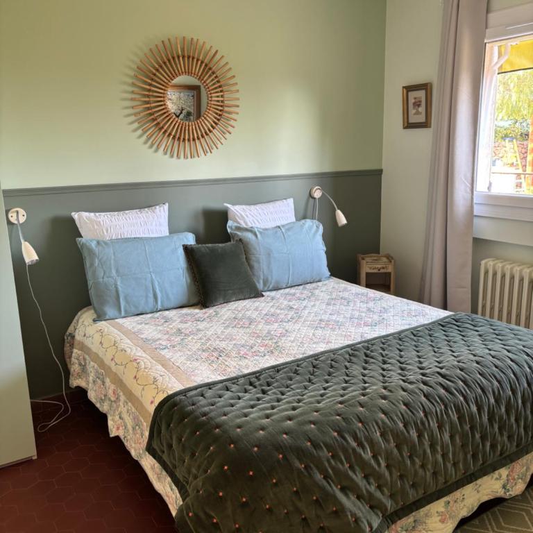 Villa Daphné - Doppel-/Zweibettzimmer mit Gartenblick - 10