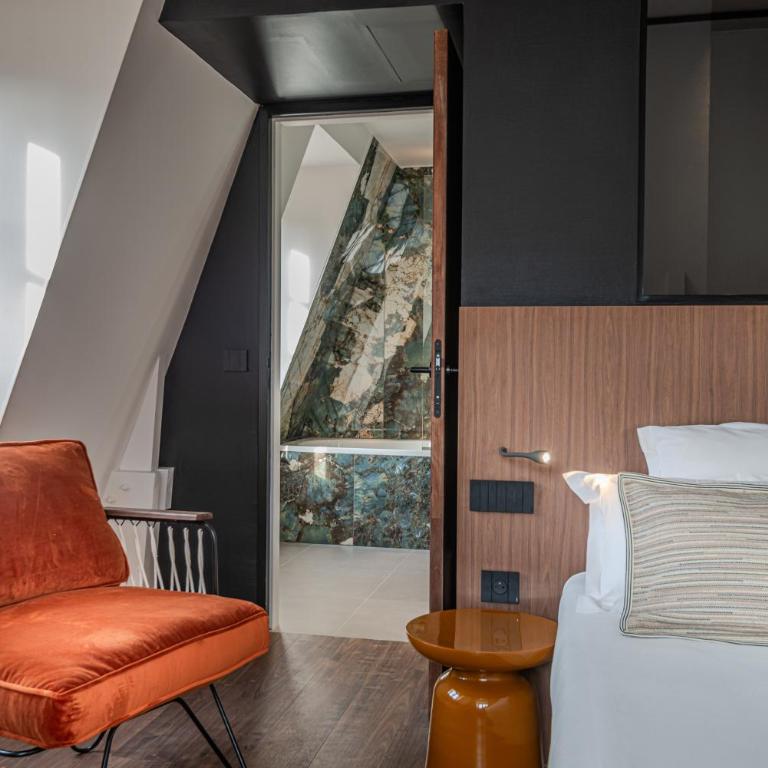 Hôtel Anne de Bretagne - Studio avec Kitchenette - 3
