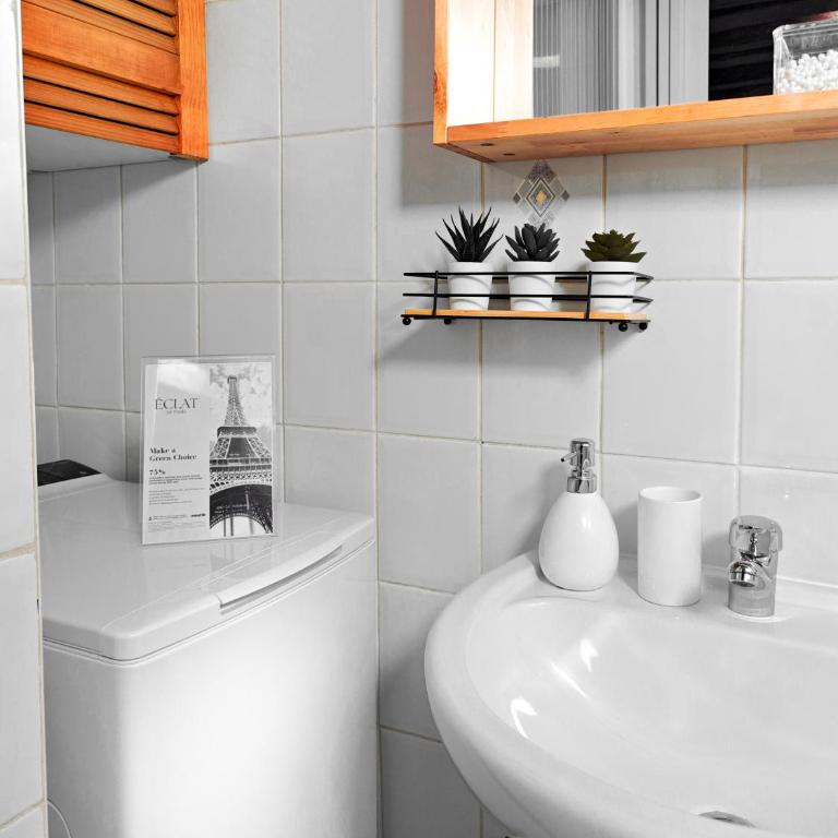 Rustic Charm&Dreamhome 40m2 in the heart of Paris, near Pompidou and Notre-Dame, Subway 4,8,9 Honeymoon favourite - Appartement 1 Chambre - 19