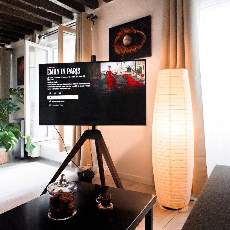 Rustic Charm&Dreamhome 40m2 in the heart of Paris, near Pompidou and Notre-Dame, Subway 4,8,9 Honeymoon favourite - Appartement 1 Chambre - 11