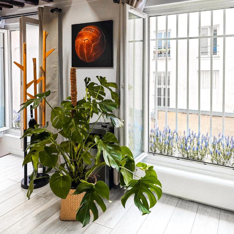 Rustic Charm&Dreamhome 40m2 in the heart of Paris, near Pompidou and Notre-Dame, Subway 4,8,9 Honeymoon favourite - Appartement 1 Chambre - 10