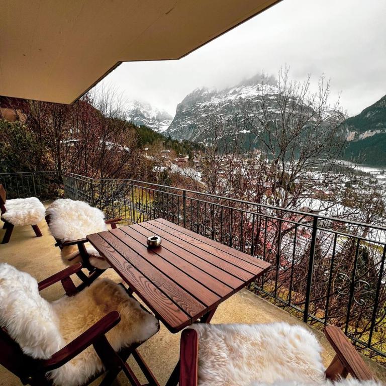 Apartment Aphrodite Ost with magnificent Eiger view - Apartment mit 1 Schlafzimmer - 6