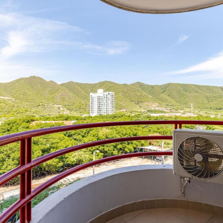 Apartaestudio Condominio Nuevo Rodadero 503B - One-Bedroom Standard Apartment - 13