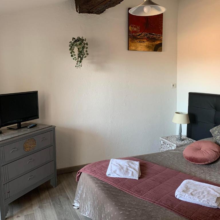 Vue imprenable cité Carcassonne - 4 personnes - Apartment mit 1 Schlafzimmer - 7