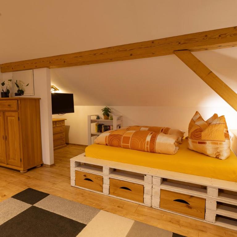 FeWo Froschkönig mit Sauna & Bergblick, Self-Check-in, WLAN, Parkplatz, zentrumsnah - Apartment mit Sauna - 6