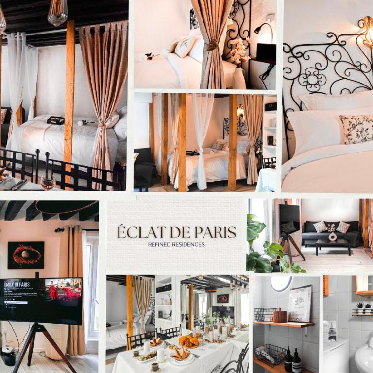 Rustic Charm&Dreamhome 40m2 in the heart of Paris, near Pompidou and Notre-Dame, Subway 4,8,9 Honeymoon favourite - Appartement 1 Chambre - 2