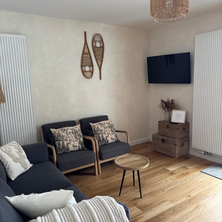 appartement chaleureux 60m2 neuf à proximité de tout, proche centre Samoëns - Apartment mit 2 Schlafzimmern - 7