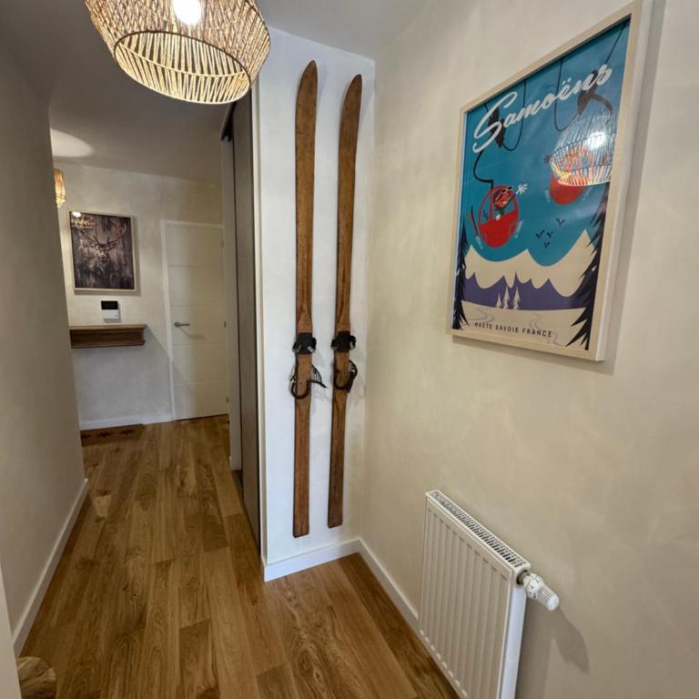 appartement chaleureux 60m2 neuf à proximité de tout, proche centre Samoëns - Apartment mit 2 Schlafzimmern - 8
