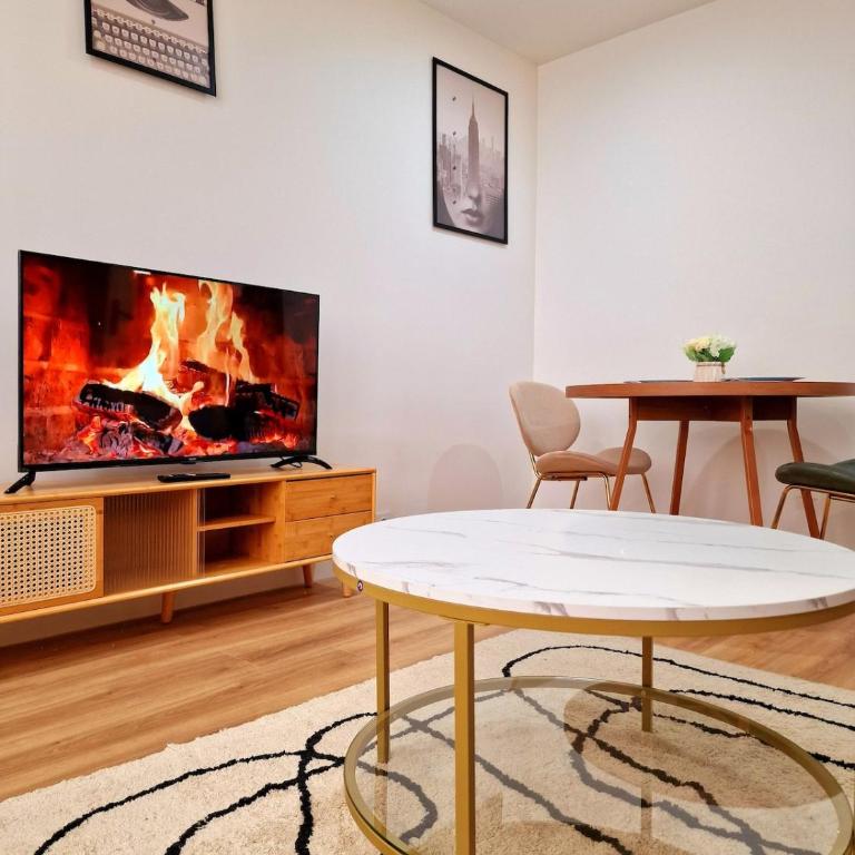 Netflix Bergson & Stade Guichard & zénith & Cité du Design - Apartment mit 1 Schlafzimmer - 30