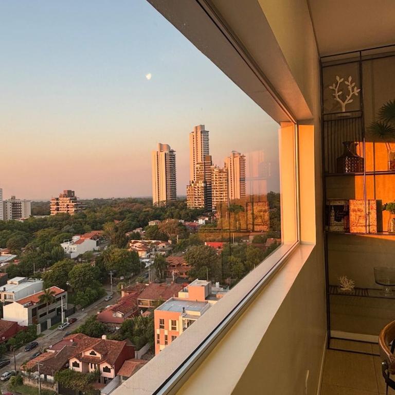 Loft with balcony and garage minutes away from corporate axis - One-Bedroom Apartment - 42