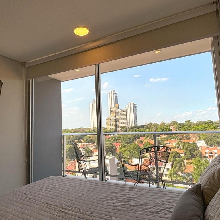 Loft with balcony and garage minutes away from corporate axis - One-Bedroom Apartment - 48