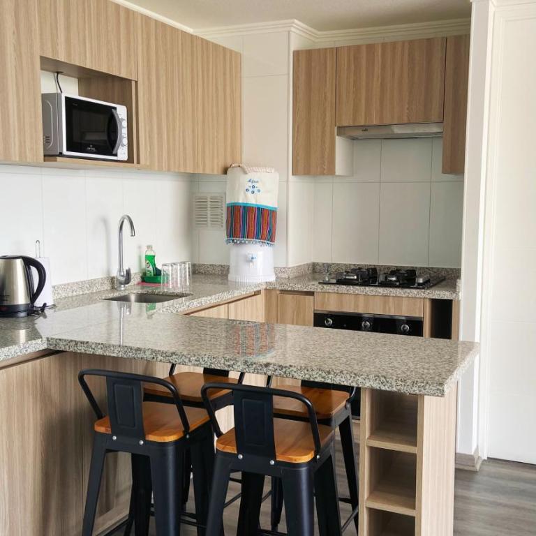 Moderno Departamento con Vista al Puerto - Céntrico en Iquique - Apartamento de 2 dormitorios - 18