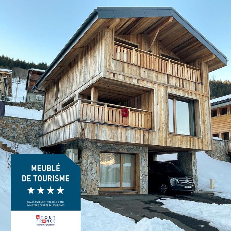 Chalet l'Alisier - Modern chalet, beautiful mountain view, Morzine-Les Gets - Chalet Supérieur - 1