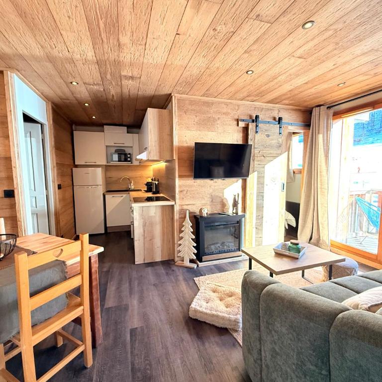 Les Orres 1800 - Spacieux T3 6 pers SUD Vue Piste - Appartement 2 Chambres - 1