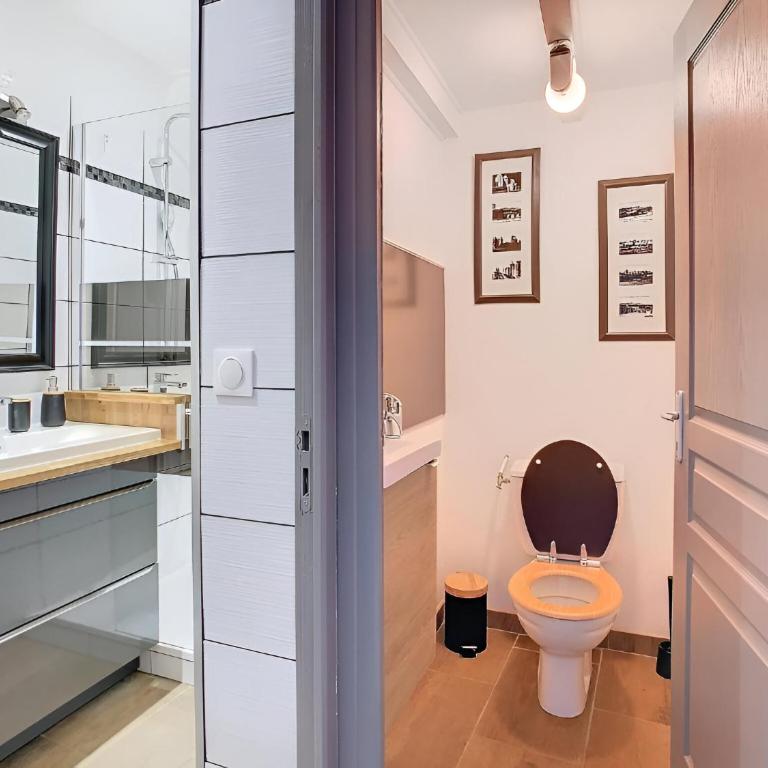 Vue imprenable cité Carcassonne - 4 personnes - Apartment mit 1 Schlafzimmer - 9