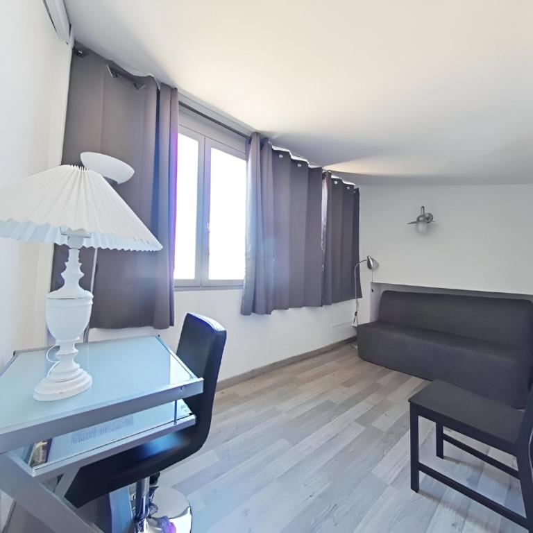 Vue imprenable cité Carcassonne - 4 personnes - Apartment mit 1 Schlafzimmer - 10