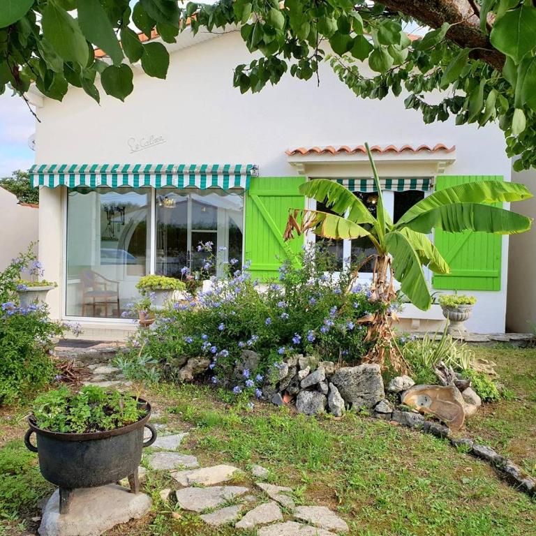Royan - MAISON RUSTIQUE avec jardin clos - proche COMMERCES et PLAGES - Maison 2 Chambres - 24