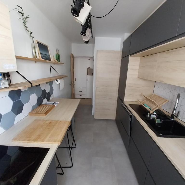 T2 moderne à deux pas de la gare - avec parking - Apartamento de 1 dormitorio - 8