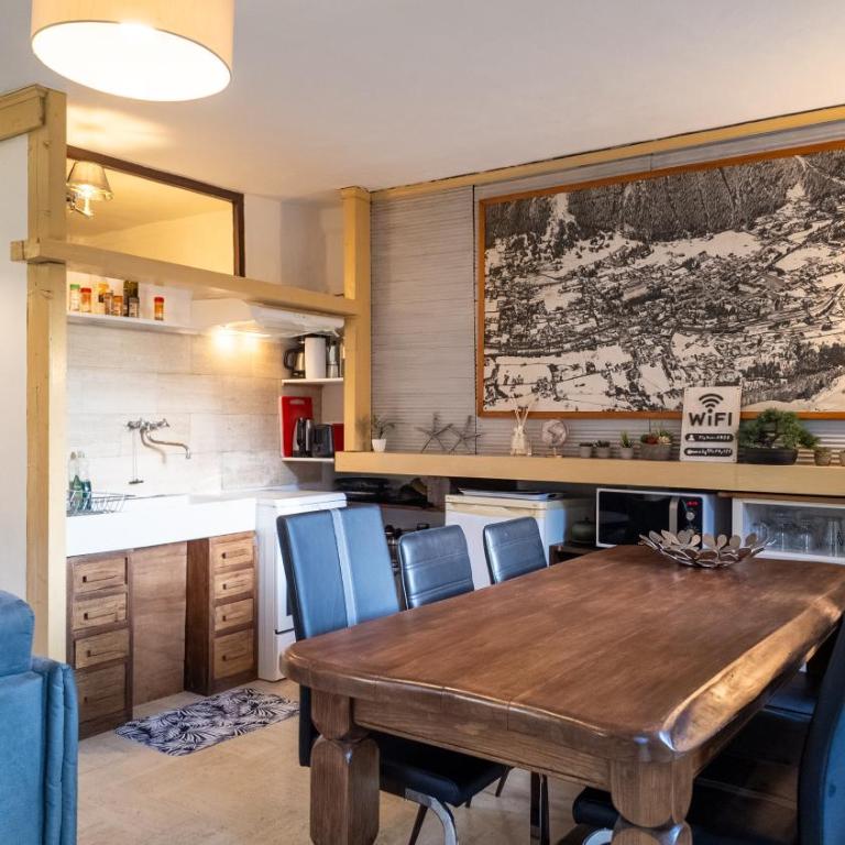 Chalet la Pagode, vue Mont-Blanc et jardin privé - Appartamento con 2 Camere da Letto - 16