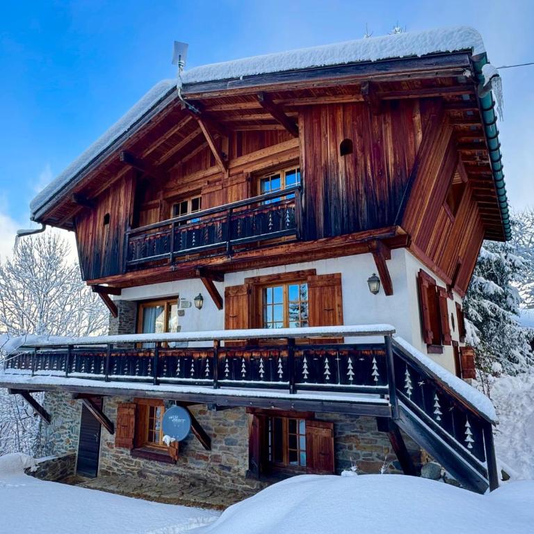 Loue chalet Megève proximité pistes Rochebrune et centre-ville - Chalet - 1
