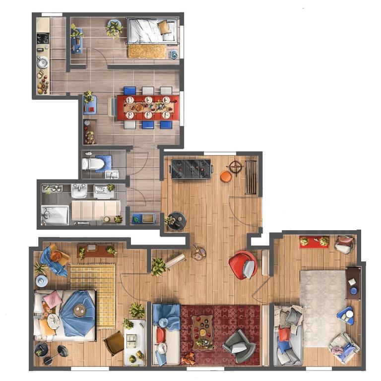 Retro retreat Old Town Heart - Apartman sa 3 Spavaće Sobe - 6