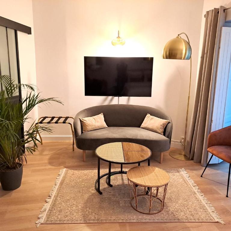 Appartement Calme & Cosy - Hyper Centre - Bouffay - Apartment mit 1 Schlafzimmer - 2