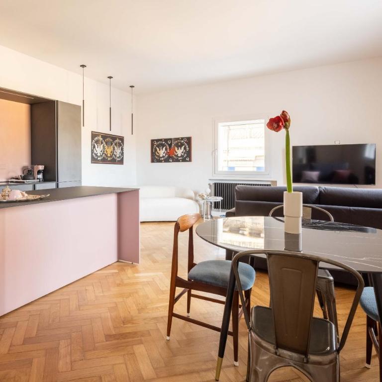 Artieri Suites, Piazza Maggiore - Deluxe Apartment mit 1 Schlafzimmer und Stadtblick - 22