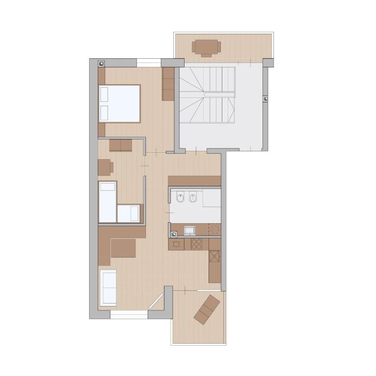 Großkarnaiderhof Ferienwohnungen-Bauernhof-Dolomiten-Natur Pur - Appartamento con 2 Camere da Letto e Balcone - 23