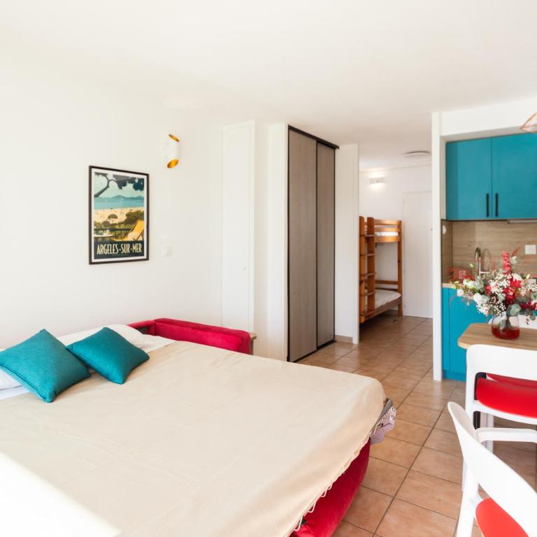 Appart Hôtel Mer & Golf Port Argelès - Studio Confort - Côté Port - 4
