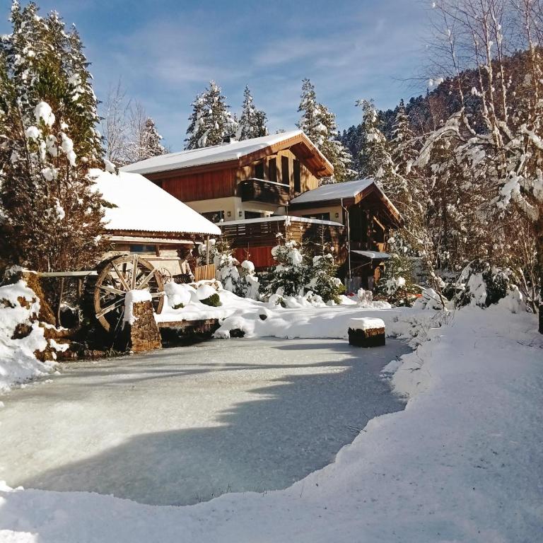 L'Eau Vive - chalet avec piscine intérieure - Appartamento Superior con 2 Camere da Letto - 26