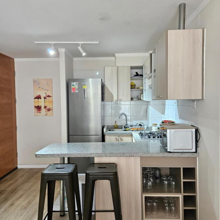Departamento completo Reñaca, Estacionamiento privado - Two-Bedroom Apartment - 2
