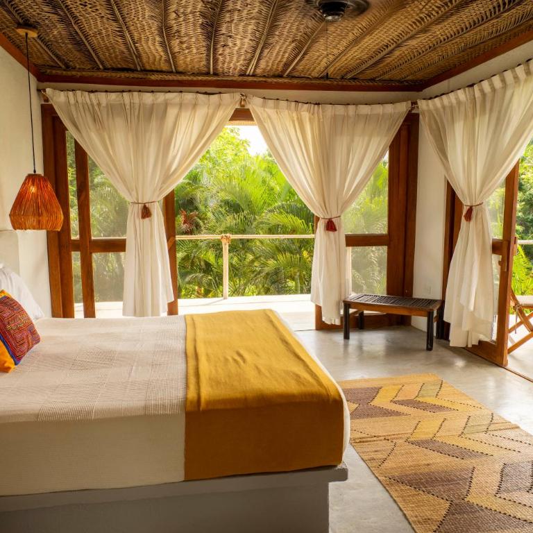 Finca Barlovento Maloka, Tayrona Park - Habitación Doble con vistas al jardín - 1