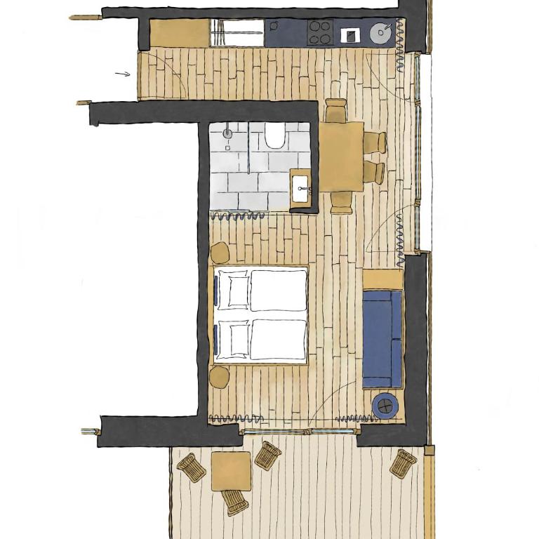 Gailerhof Boutique Hotel B&B Dolomites - Appartamento - 14