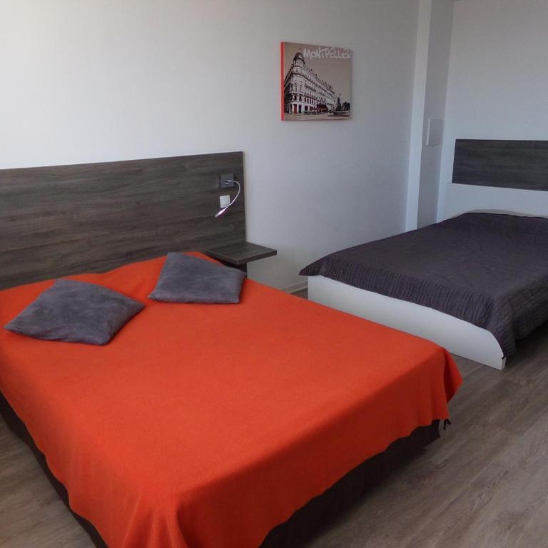 HoteI de la Plage Montpellier Sud - Chambre Quadruple - 1