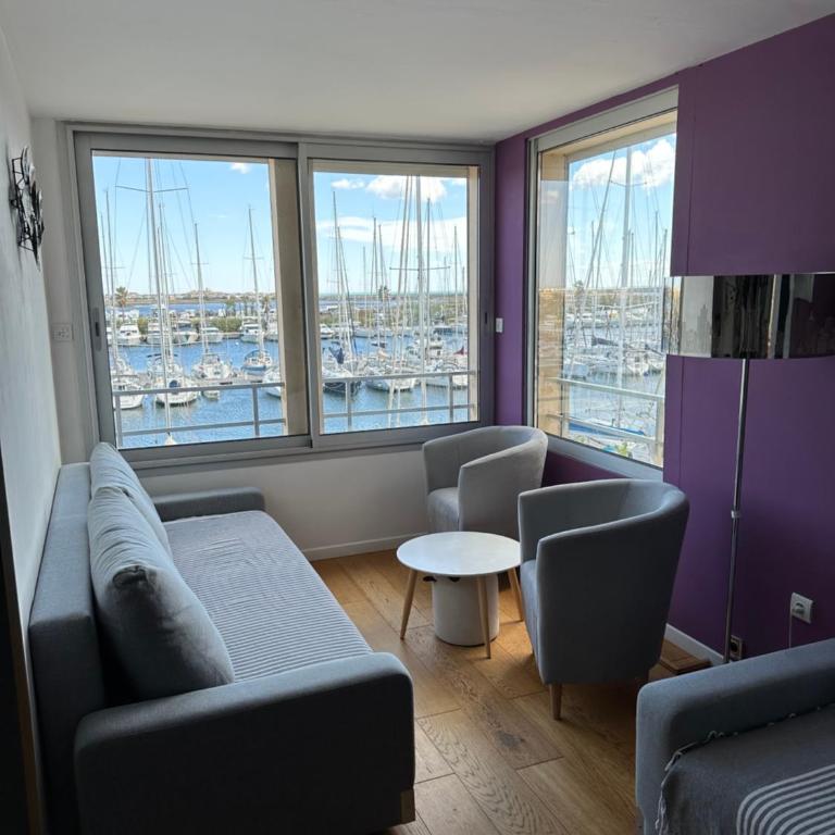 Gruissan Pleine vue sur port - Appartement 1 Chambre - 1