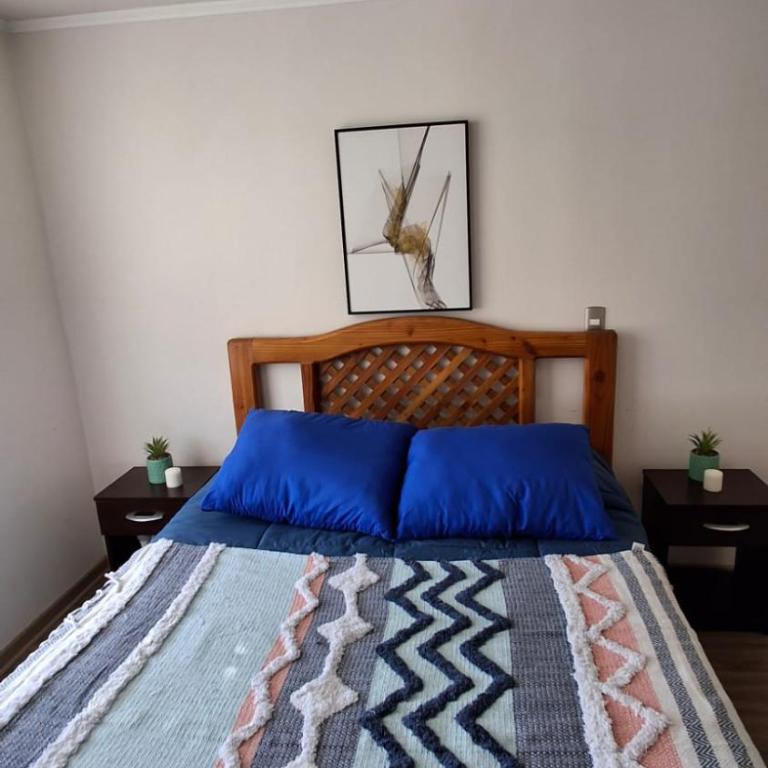 Lindo departamento de vacaciones, vista a la bahia de Valparaíso - Two-Bedroom Apartment - 14