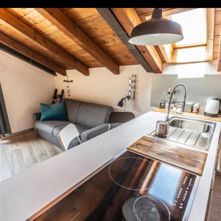 monolocale con terrazzo maisonette blanche - Appartamento con 1 Camera da Letto - 2