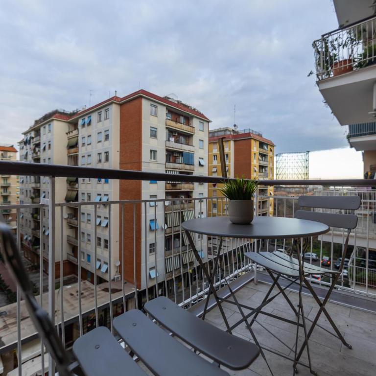 Einstein trastevere - appartamento in centro - Appartamento con 1 Camera da Letto con Balcone e Vista Città - 11
