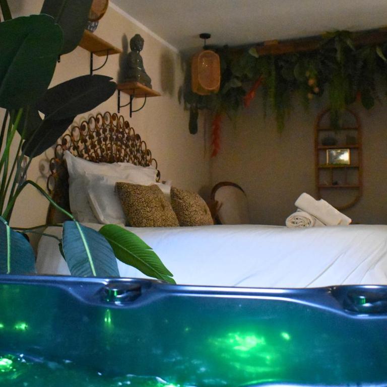 Hébergement insolite avec jacuzzi privatif Millau - Appartement 1 Chambre - 13