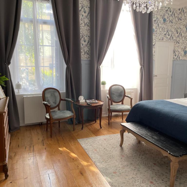 La Boulonnaise - Chambre Double avec Salle de Bains Privative Extérieure - 5