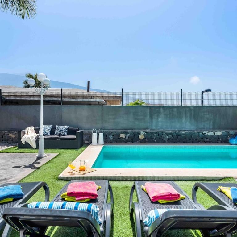 Luxury Holiday Home PISCINA PRIVADA CLIMATIZADA Teide Views, BBQ - Casa de 4 dormitorios - 51