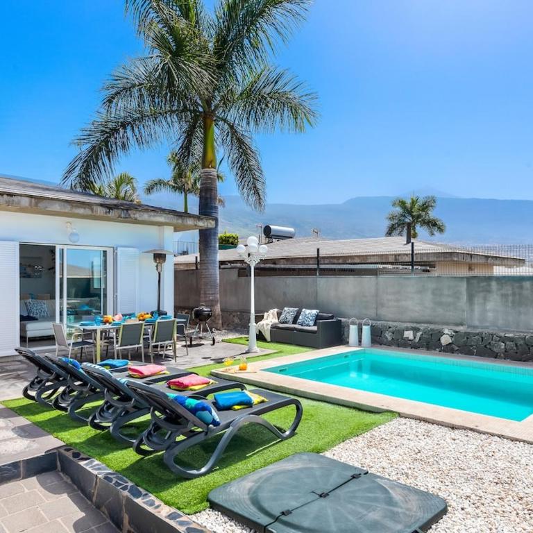Luxury Holiday Home PISCINA PRIVADA CLIMATIZADA Teide Views, BBQ - Casa de 4 dormitorios - 4