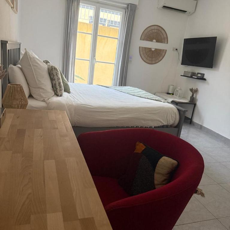 Bas de Villa à 15 min de Nice avec piscine - Appartement 1 Chambre - 6