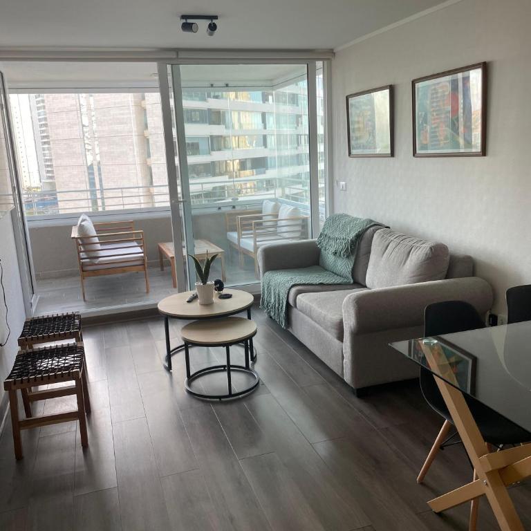 Depto en Concón vista al mar - Two-Bedroom Apartment - 5