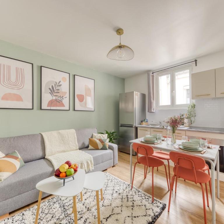 Le Zenith, le calme et l'élégance proche Paris et Stade de France - Appartement - 5