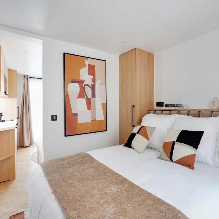 Modern apt with balcony - 1BR 2P - Saint Lazare - Apartment mit 1 Schlafzimmer - 3